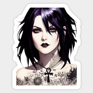 Inked Death - Sandman Death Sticker